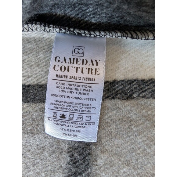Gameday Couture Philadelphia Eagles Fieldside Fun Plaid Overshirt Shacket - Picture 12 of 13
